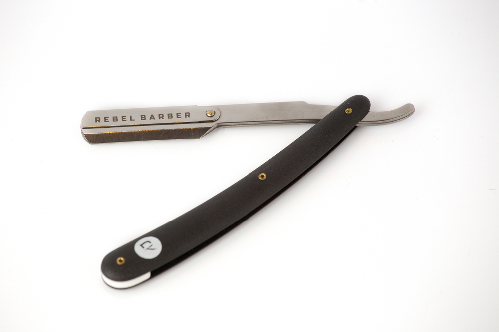 Бритва шавет со сменными лезвиями Rebel Barber Professional Shavette RB011