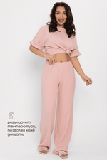 Брюки-палаццо Муслин (розовые) Б14582-52М LT Collection