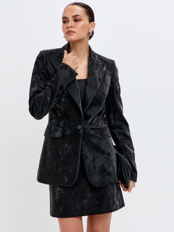 Юбка Пикси из экокожи в оттенке опал