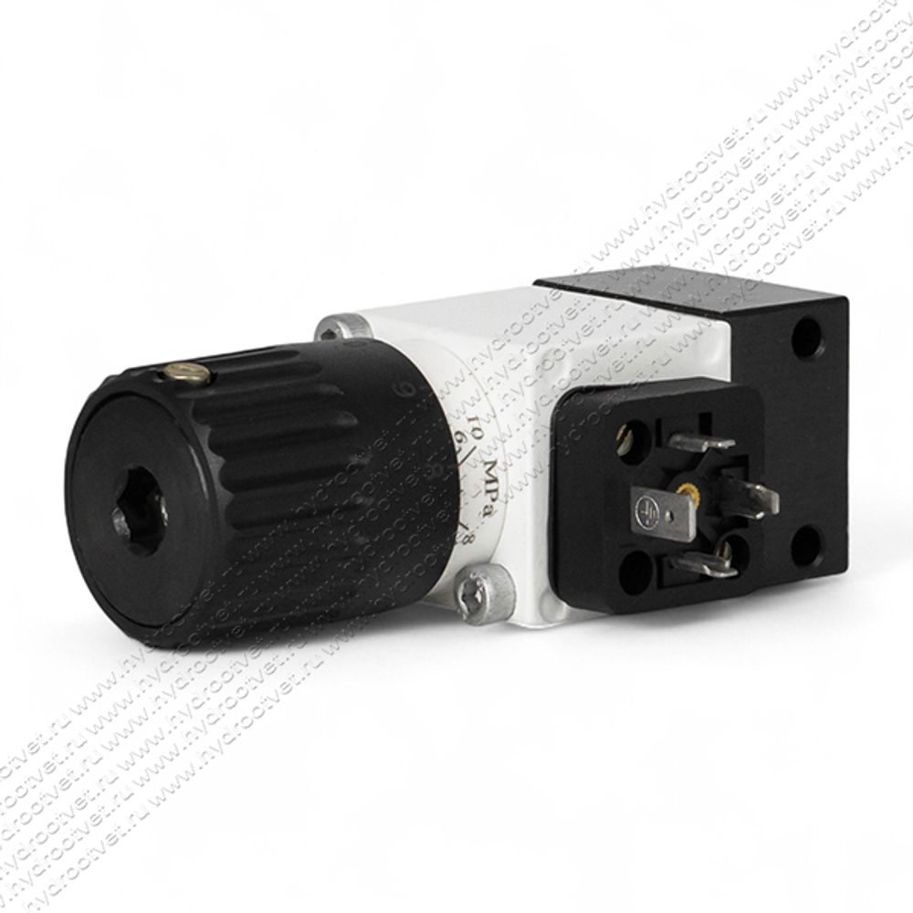 HED8OA-1X/100K14KW - Реле давление поршневое регулировка до 100 бар, монтаж резьбовой, регулирующий элемент рукоятка со шкалой