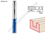 ЗУБР 8x19мм, хвостовик 8мм, фреза пазовая прямая с нижними подрезателями