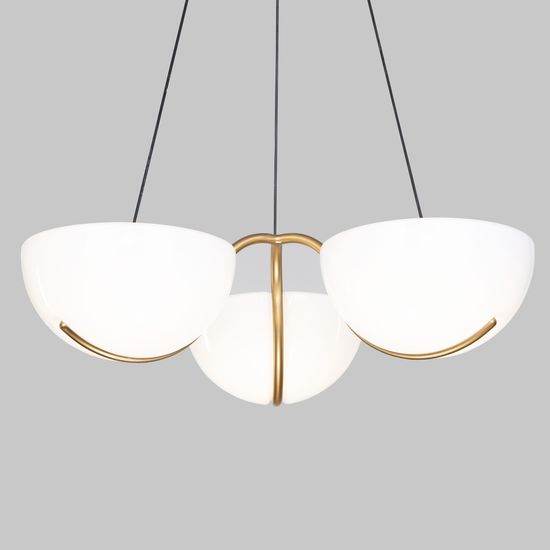 50083/3 LED / подвесной светильник / золото