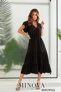 Платье 656-черный Minova