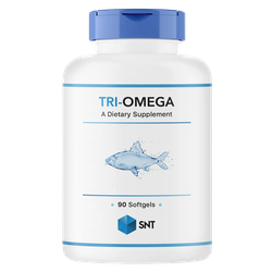 SNT TRI-Omega 90 softgels, Три-Омега, Рыбий жир