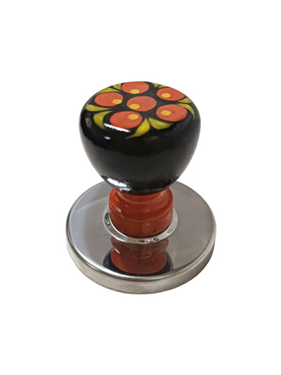 Форма для вырезания теста для пельменей и вареников с худ. росписью  D-6,5 см,  H-6,0 см