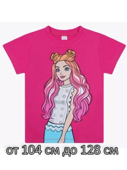 Футболка для садика и школы.девочка.набор 3 шт