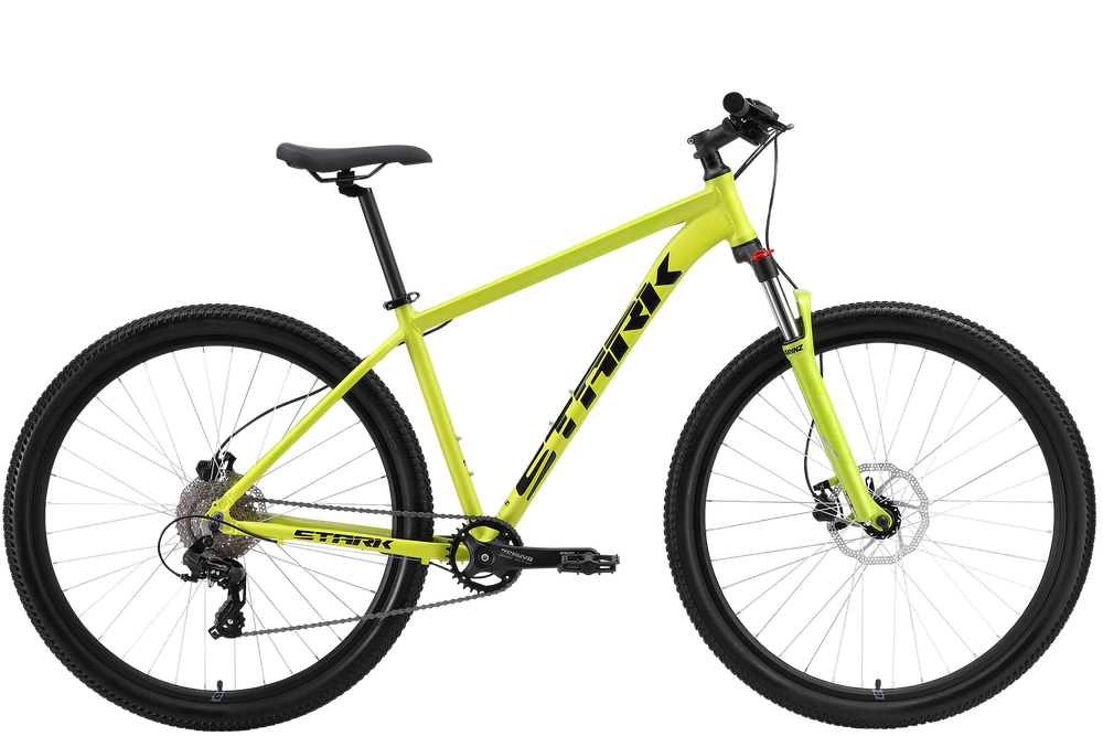 Велосипед 29&quot;  Stark&#39;24  Hunter 29.2 HD   р.18&quot;  зеленый-желтый/черный