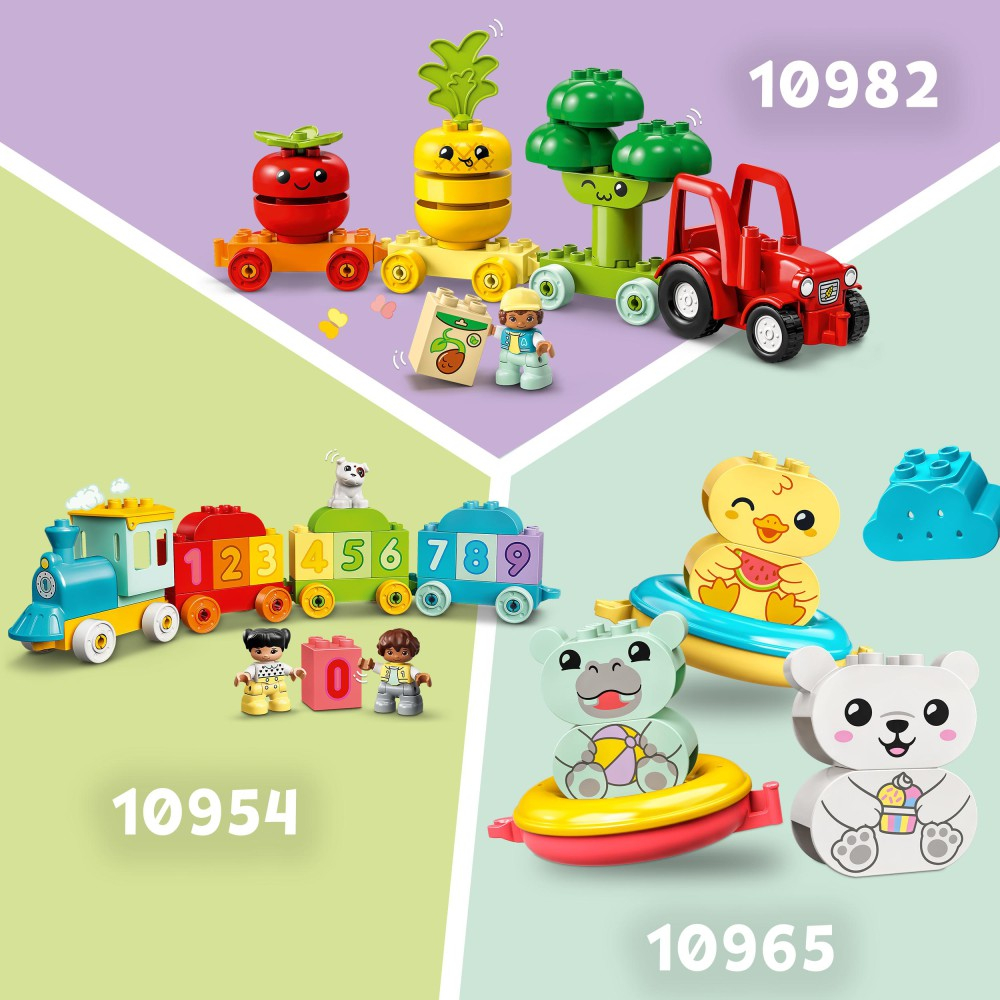 Конструктор LEGO DUPLO 1846 10412 Первый поезд с животными — фото 11