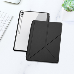 Чехол книжка от Dux Ducis для Samsung Galaxy Tab S9 Ultra, Tab S10 Ultra и Tab S8 Ultra, серия Magi Series Case, с держателем Pencil и функцией автоматического перехода в спящий режим