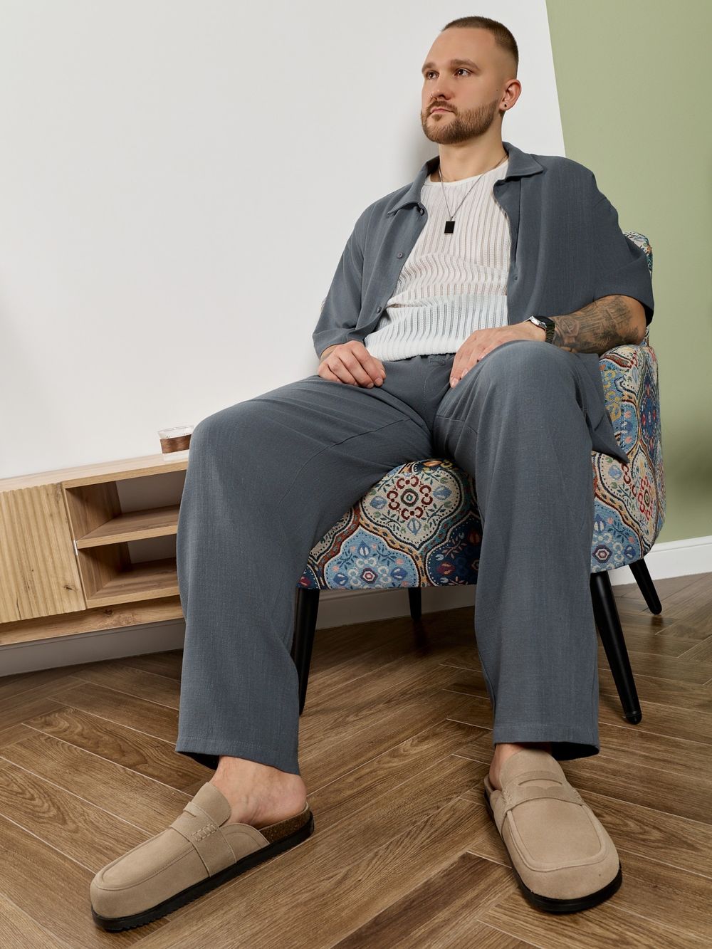 Брюки мужские Линкольн-3 Виотекс ГРАФИТОВЫЙ