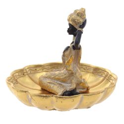 GAEM Фигурка декоративная "Африканка", L14,5 W14,5 H11,5 см