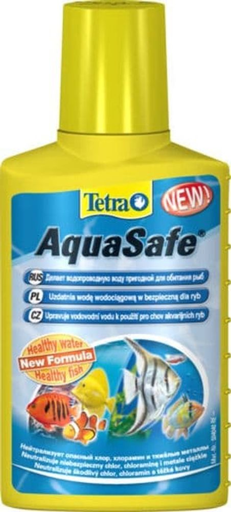 Tetra AquaSafe кондиционер для подготовки воды аквариума 250 мл