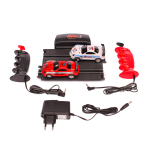 Автотрек на бат. +2машины, коробка 6612-B