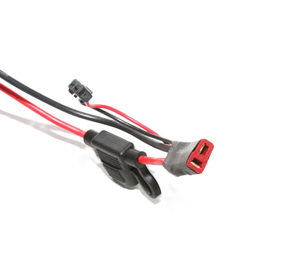 Провод кабель разъем аккумулятора с предохранителем для электровелосипеда