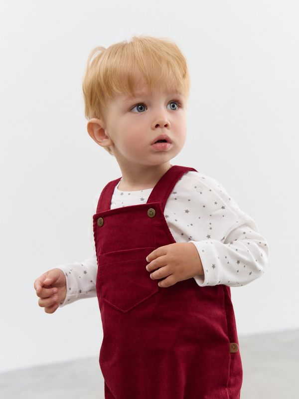 Полукомбинезон вельветовый 