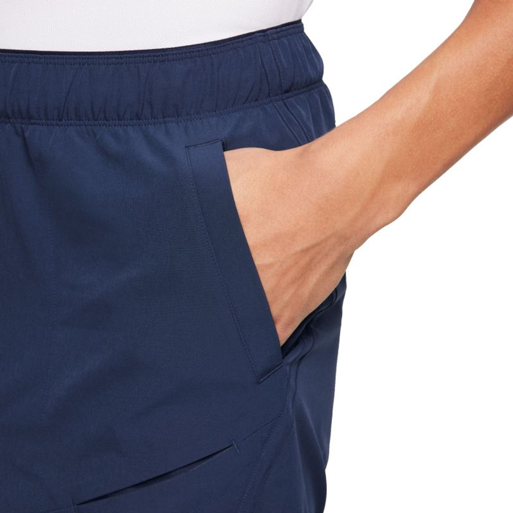 Теннисные шорты Nike Court Dri-Fit Advantage 7" Tennis Short - obsidian/obsidian/white