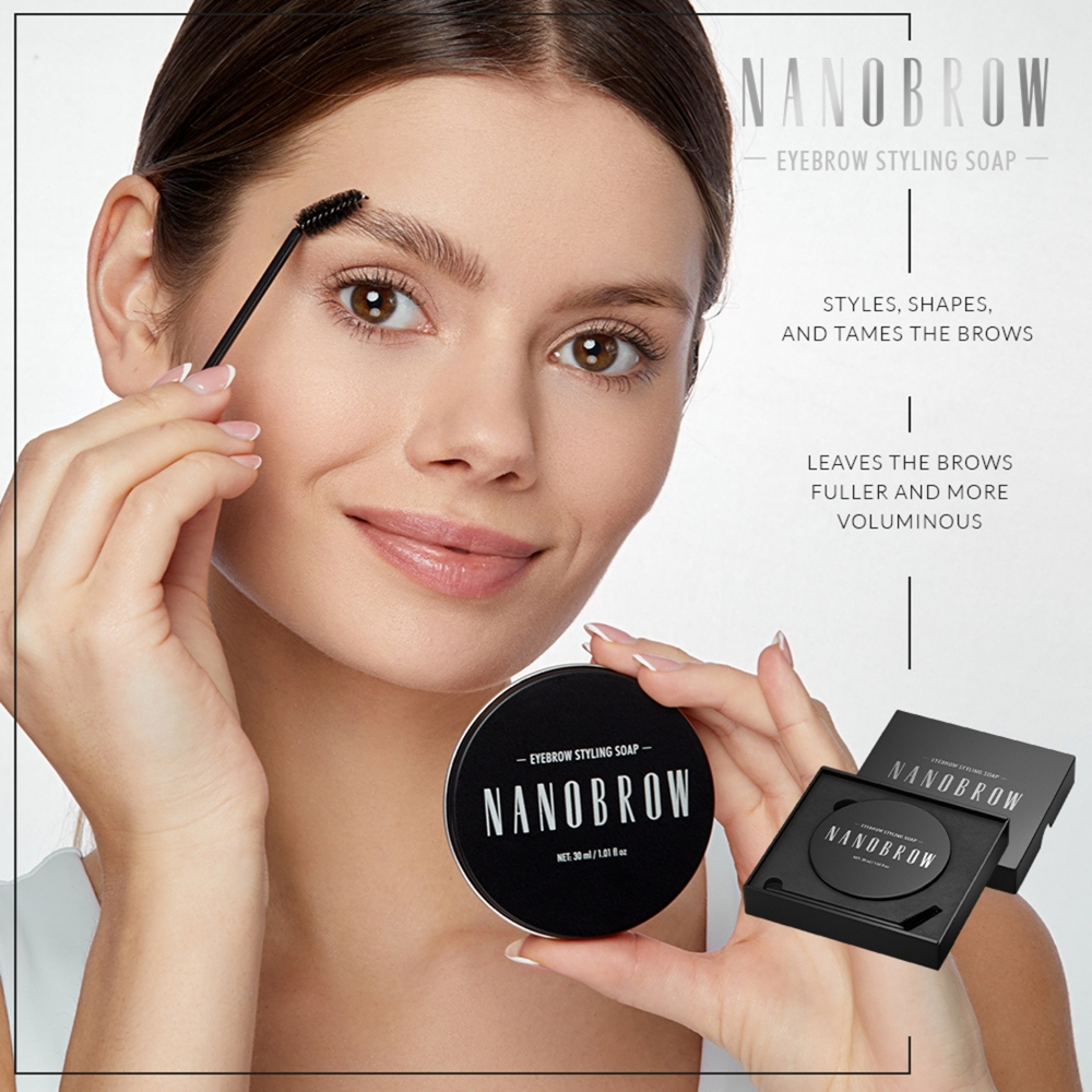 Nanobrow Eyebrow Styling Soap - Гель для укладки бровей., 30 g