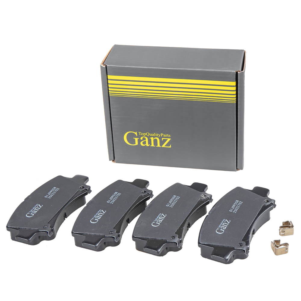 Колодки передние CHERY Chery A1 2007 ~ 2014 , HAFEI Minz 2007 GANZ GIJ09558