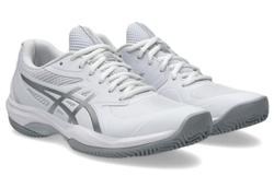 Женские теннисные кроссовки Asics Game FF Clay/OC - white/pure silver
