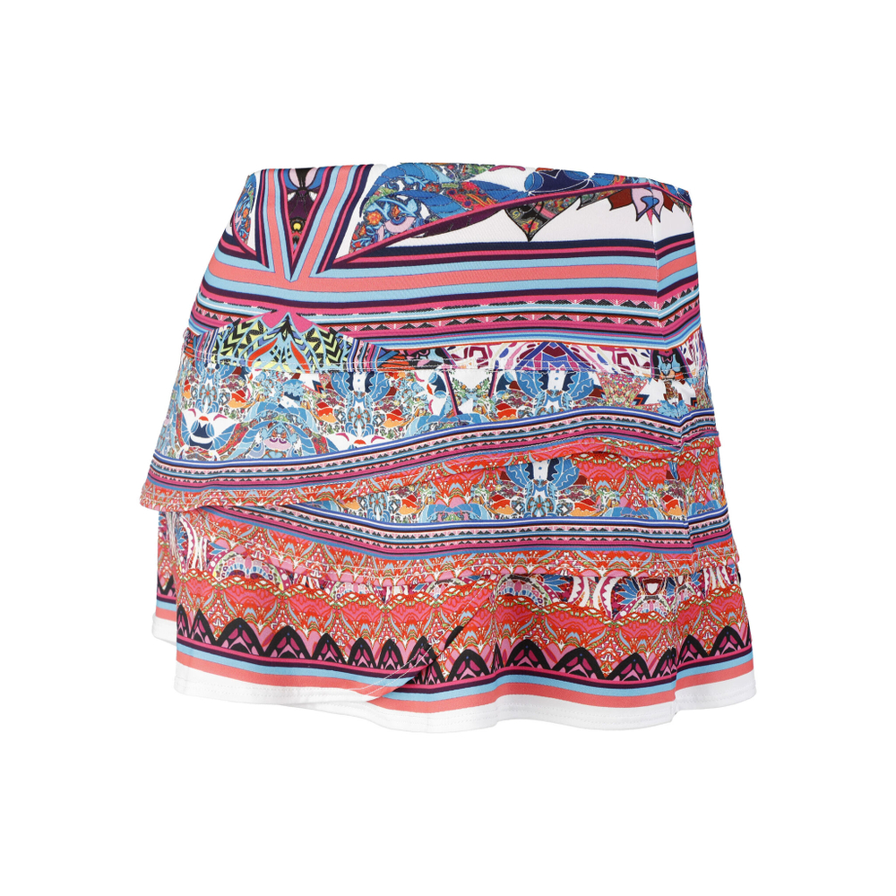 Женская теннисная юбка Lucky in Love Athens Scallop Skirt Women - Multicoloured
