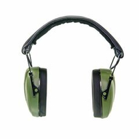 Активные стрелковые противошумные наушники Veber Медведь зеленые