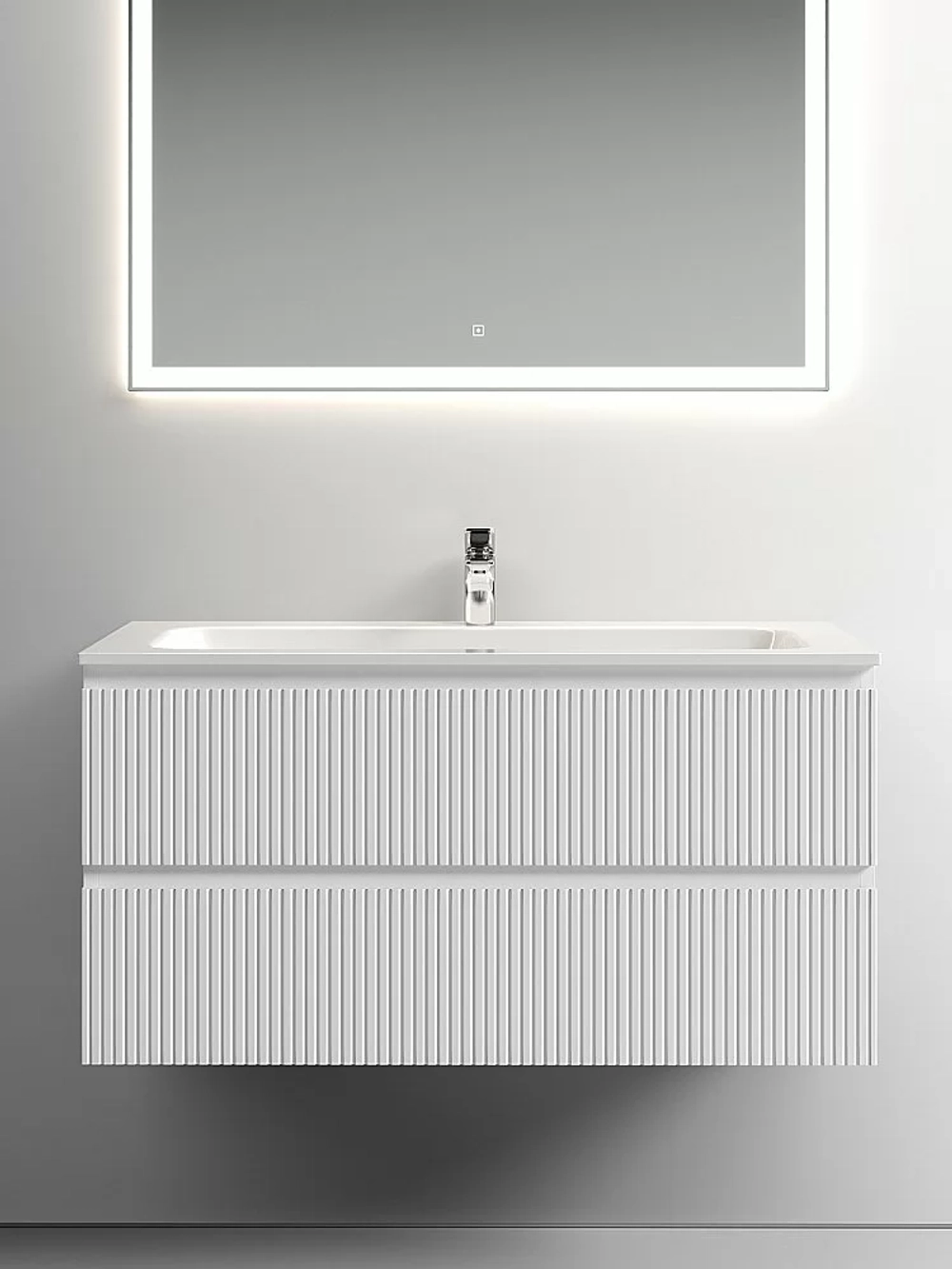 Тумба с раковиной Sancos SNOB T SNT100W 100 Bianco