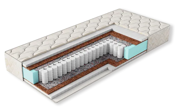 Матрас Актив Норма TFK256 кокос20мм+ортофайбер20мм