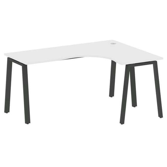 Метал Систем Стол криволинейный правый на А-образном м/к БА.СА-4 (R)  1600*1200*75