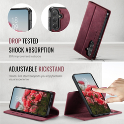 Чехол-кошелек CaseMe 2 in 1 MagSafe Samsung Galaxy S25
