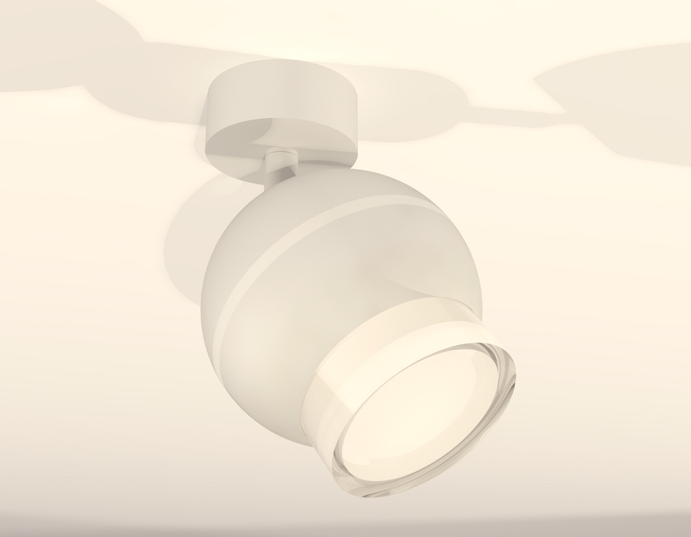 XM1101016 SWH/FR/CL белый песок/белый матовый/прозрачный MR16 GU5.3 LED 3W 4200K (A2202,C1101,N7160)