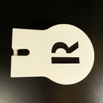 Настенный кронштейн-полка для Яндекс станции мини2 (Яндекс-Алиса), 3D печать, белый