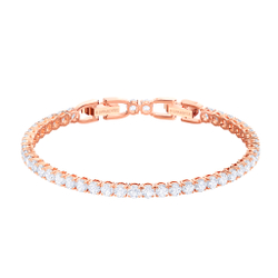 TENNIS:BRACELET RND DLX CZWH/ROS M 5464948