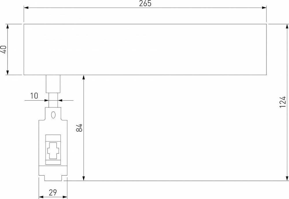 Плата декоративная для трека Elektrostandard Esthetic Magnetic a065432