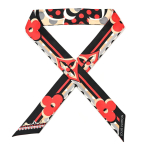 Купон шелковый Louis Vuitton с разноцветным дизайнерским принтом