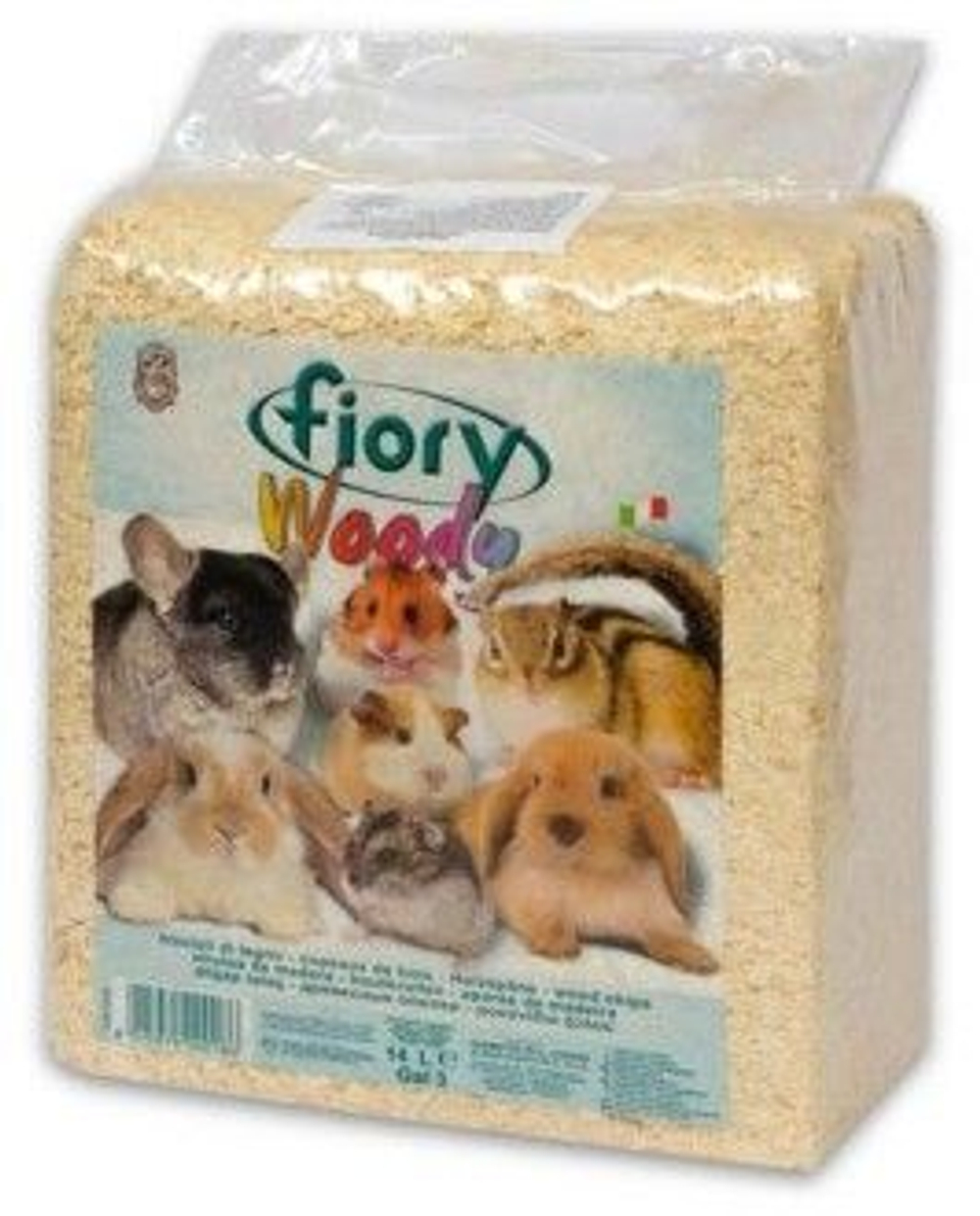 FIORY Woody опилки для грызунов, 14  л