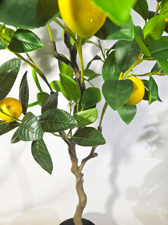 Искусственное дерево Лимон 120см в кашпо