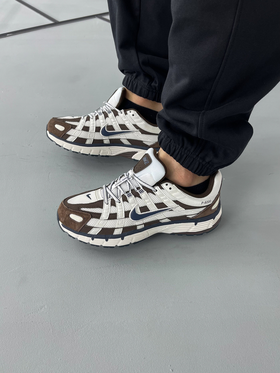 Кроссовки Nike Bowerman #6000 (бел.-кор.)