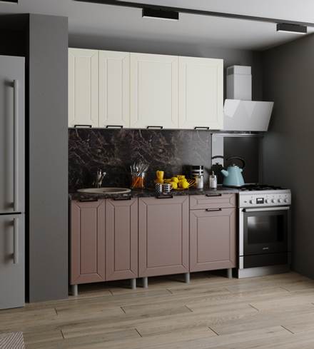 Кухня РИВЬЕРА готовое решение 1,6м