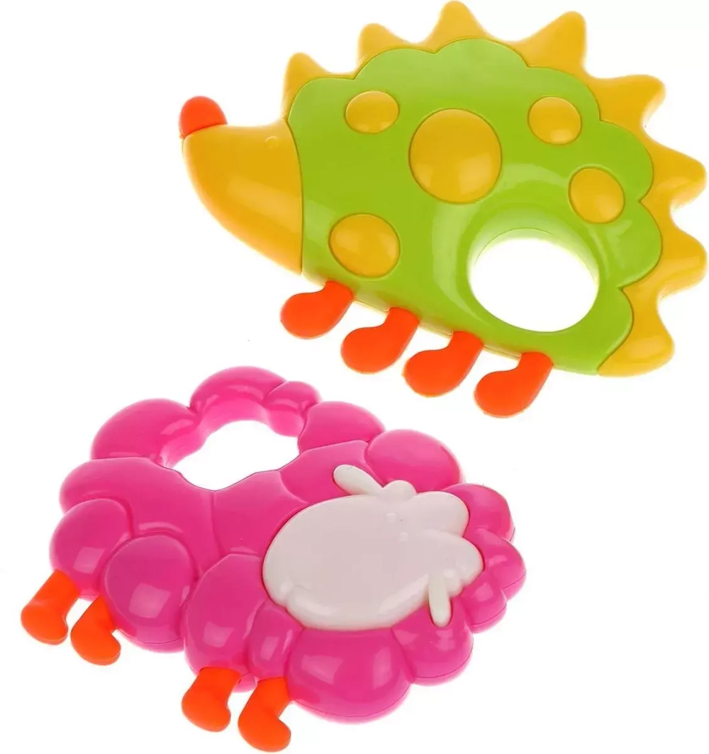 628915/Набор погремушек "Овечка и еж", 2 шт/35