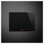 Винный шкаф SMEG CVI621NR3 черное стекло с медной фурнитурой