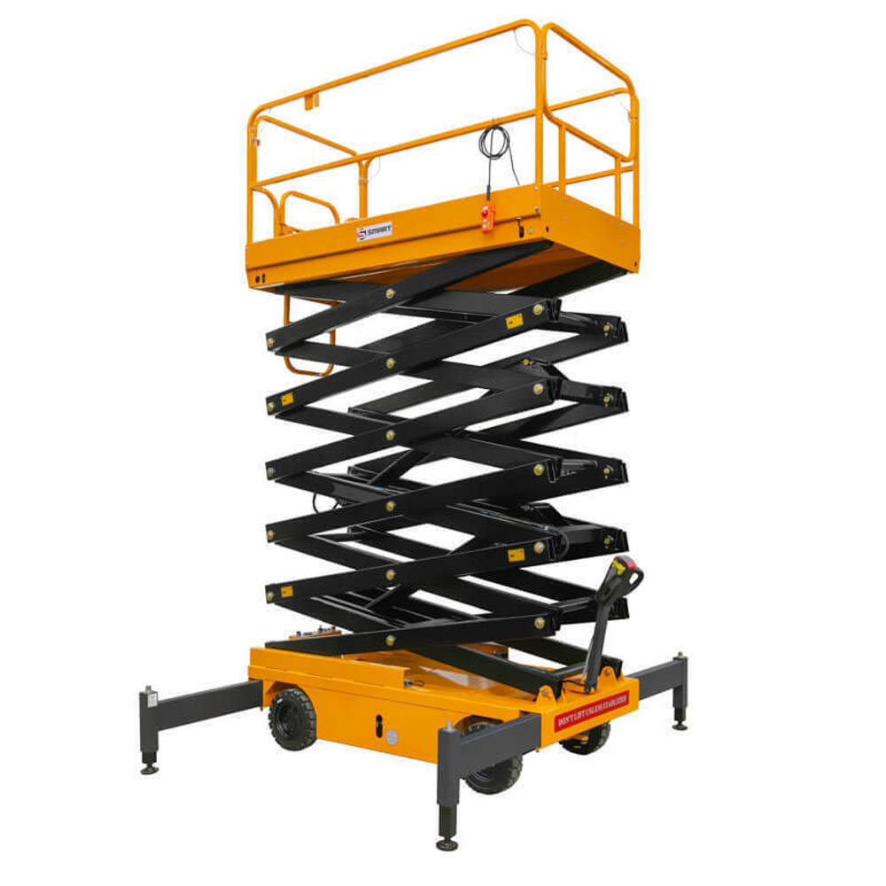 Подъемник ножничный самоходный SJY-0.5-14A (500 кг; 14 м) SMARTLIFT (SMART)