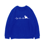 Свитшот "Вестхайленд - сердечный ритм"