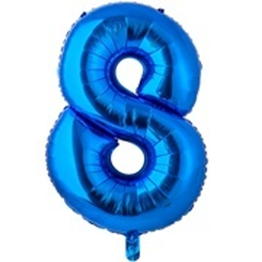 К ЦИФРА 8  26" Синий 60 см.