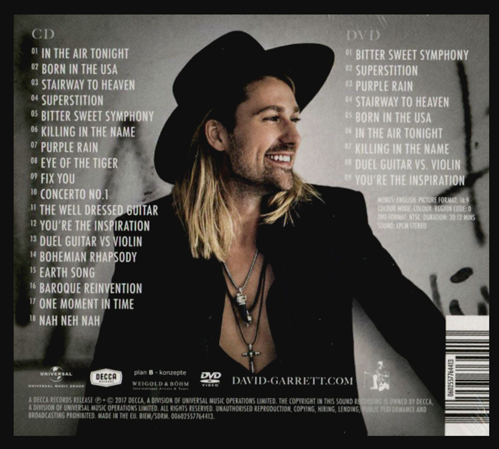 David Garrett / Rock Revolution (Deluxe Edition)(CD+DVD)