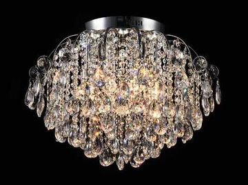 1524/8+8 CR (1) Люстра (RL)