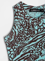 Топ для девочки летний