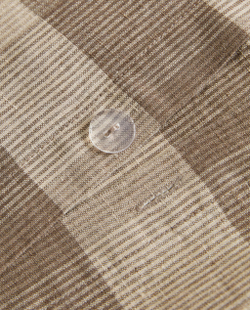 Пододеяльник Zara Home, лён 100%, в клетку, 6195/088