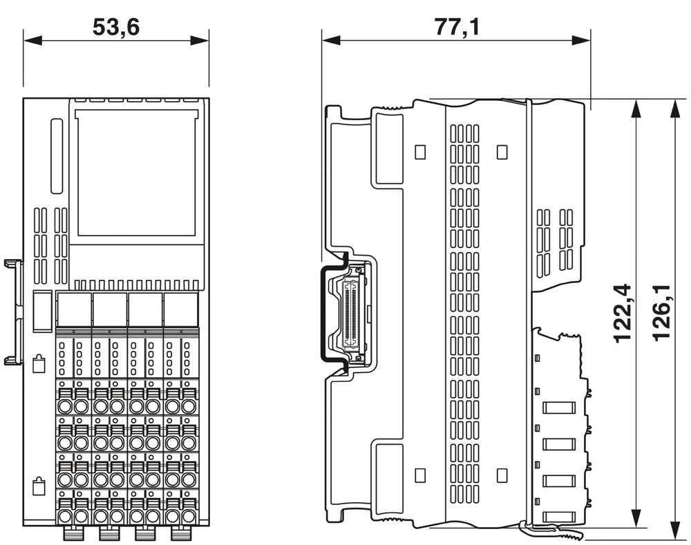 1052416 - AXL P DI16 NAM 1F - Цифровой модуль