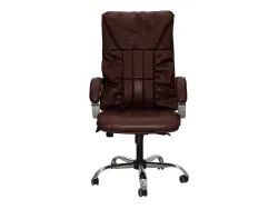 Офисное массажное кресло EGO BOSS EG1001 LKFV Шоколад (Арпатек)