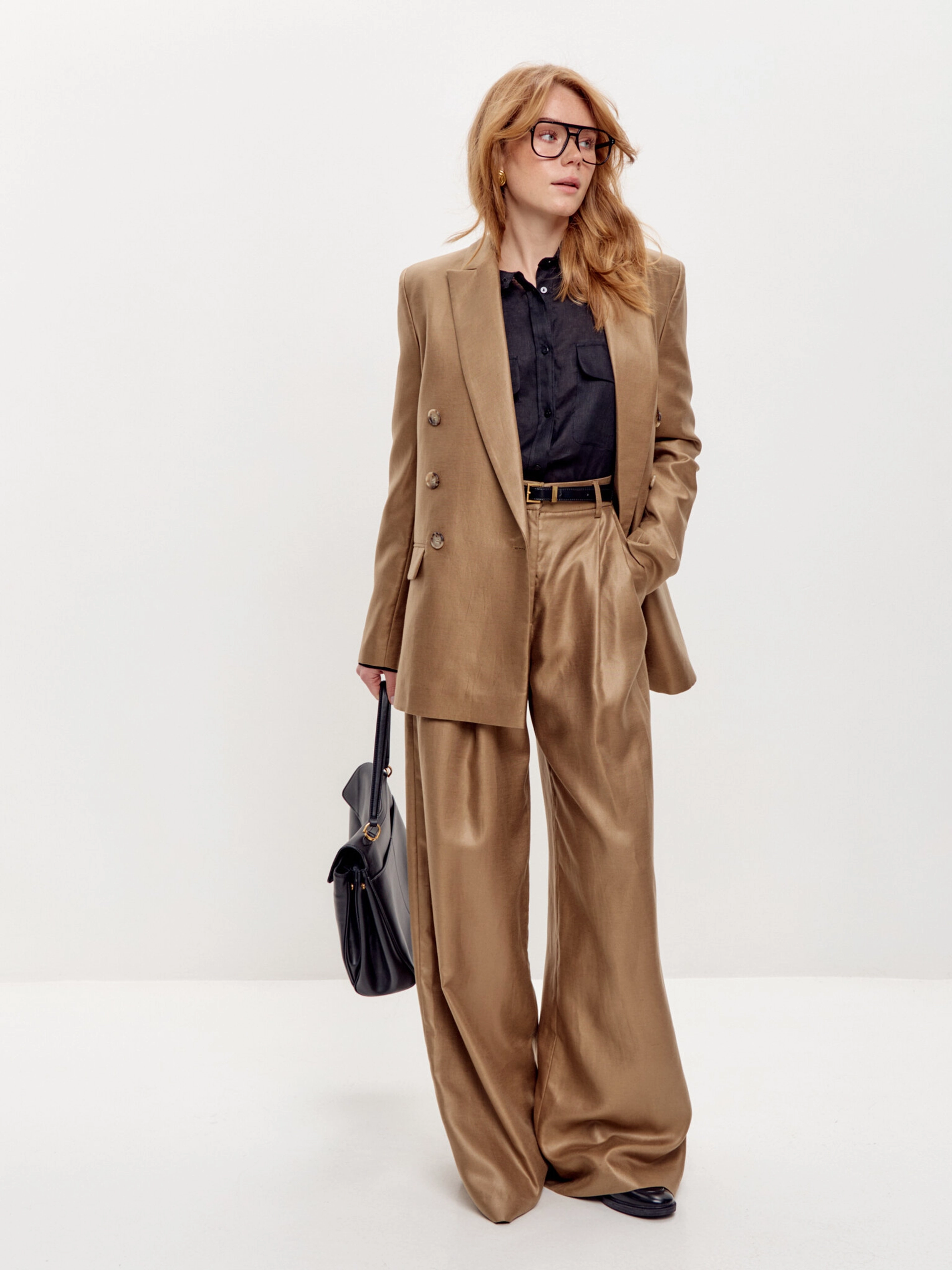 Льняной жакет